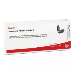 ISCUCIN Ampoules E à concentration abietis, 10 x 1 ml