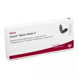 ISCUCIN Ampoules Abietis Force G, 10X1 ml