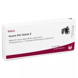 ISCUCIN Pini Force E ampoules, 10x1 ml