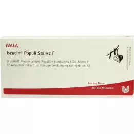 ISCUCIN Ampoules Populi Force F, 10X1 ml