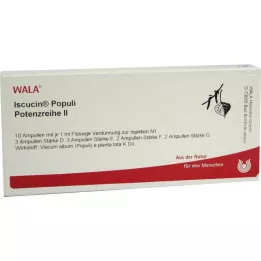 ISCUCIN Série de puissance populi II Ampoules, 10X1 ml