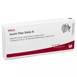 ISCUCIN Ampoules de Tiliae Force B, 10X1 ml