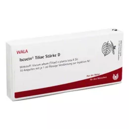ISCUCIN Ampoules Tiliae Force D, 10X1 ml