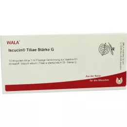 ISCUCIN Ampoules Tiliae Force G, 10X1 ml