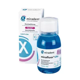 MIRADENT Bain de bouche mirafluor CHX 0,06 %, 100 ml