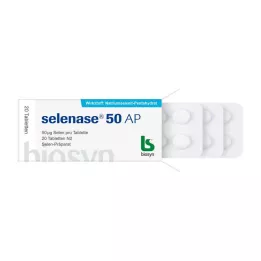 SELENASE 50 AP comprimés, 20 pièces