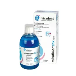 MIRADENT Bain de bouche mirafluor CHX 0,06%, 500 ml