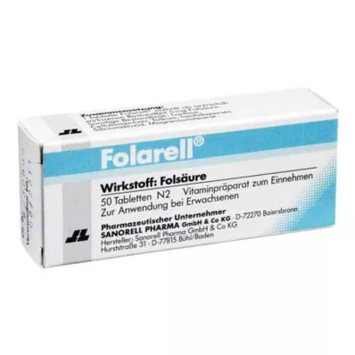 FOLARELL Comprimés, 50 pièces FOLARELL Comprimés, 50 pièces
