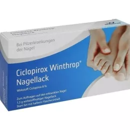 Ciclopirox Vernis à ongles Winthrop, 1,5 g