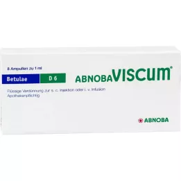 ABNOBAVISCUM Betulae D 6 ampoules, 8 pièces