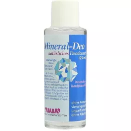 ATABA Pack de remplacement pour vaporisateur déodorant minéral, 125 ml