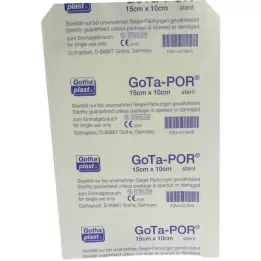 GOTA-POR Pansement stérile 100x150 mm, 1 pièce