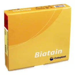 BIATAIN Pansement en mousse 10x10 cm légèrement adhésif, 5 pièces