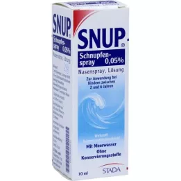SNUP Spray de nez qui coule 0,05% de spray nasal, 10 ml