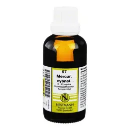 MERCURIUS CYANATUS K complexe n ° 67 Dilution, 50 ml
