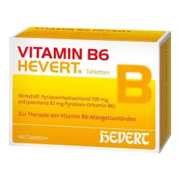 VITAMIN Comprimés de vitamine B6 HEVERT , 100 pièces