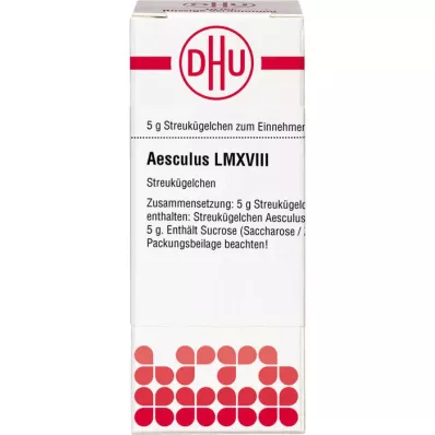 AESCULUS LM XVIII Globules, 5 g