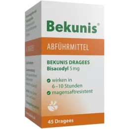 BEKUNIS Dragees bisacodyl 5 mg gastro-intestinal