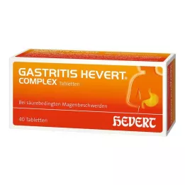 GASTRITIS HEVERT Complexes complexes, 40 pc