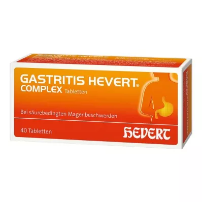 GASTRITIS HEVERT Complexes complexes, 40 pc