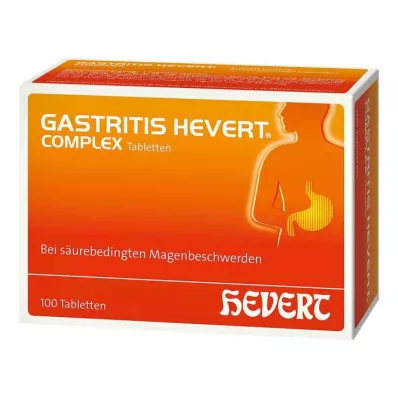 GASTRITIS HEVERT Comprimés complexes, 100 pièces
