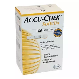 ACCU-CHEK Lancettes Softclix, 200 pièces