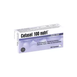 Cefasel 100 comprimés de sélénium Nutri, 100 pc