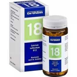 BIOCHEMIE Orthim 18 Sulfuratum de calcium D 12 Tab., 400 pc