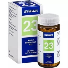 BIOCHEMIE Orthim 23 Natrium bicarbonic D 12 Tab., 400 pc
