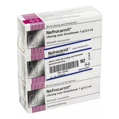 NEFROCARNIT Solution buvable, 150 ml NEFROCARNIT Solution buvable, 150 ml