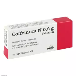 COFFEINUM Comprimés de N 0,2 g, 20 pièces