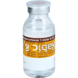 NATRIUMHYDROGENCARBONAT 8,4% 1 mol de verre, 20x100 ml