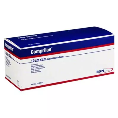 COMPRILAN bandage élastique 10 cmx5 m, 10 pcs COMPRILAN bandage élastique 10 cmx5 m, 10 pcs
