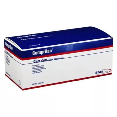 COMPRILAN bandage élastique 12 cmx5 m, 10 pcs