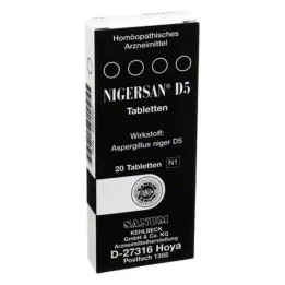 NIGERSAN D 5 comprimés, 20 pc