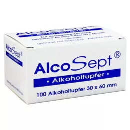 ALKOHOLTUPFER Alcosept, 100 pièces