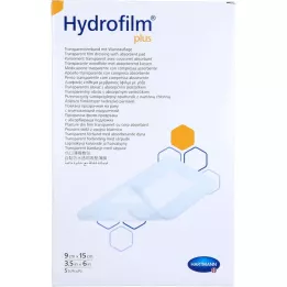 HYDROFILM Plus Association transparente 9x15 cm, 5 pc