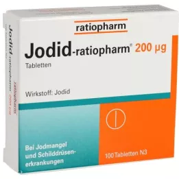 Iodureratiopharm 200 μg comprimés, 100 pc