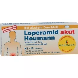 LOPERAMID Comprimés aigus Heumann, 10 pc