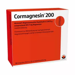 CORMAGNESIN 200 ampoules, 10x10 ml