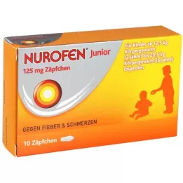 NUROFEN Suppositories junior 125 mg, 10 pc