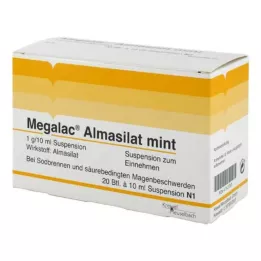 MEGALAC Suspension de menthe Almasilat, 20X10 ml