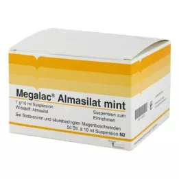 MEGALAC Suspension de menthe Almasilat, 50X10 ml