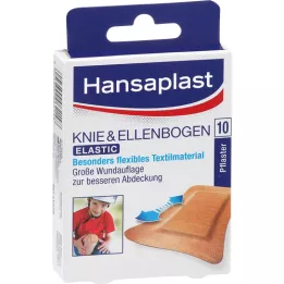 Hansaplast Plâtre élastique genou et coude, 10 pc
