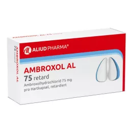 AMBROXOL AL 75 gélules à libération prolongée retardée, 20 pcs