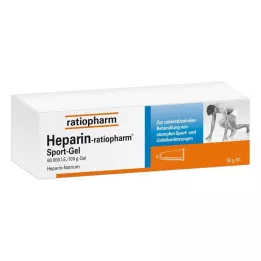 HEPARIN-RATIOPHARM Gel sportif, 50 g