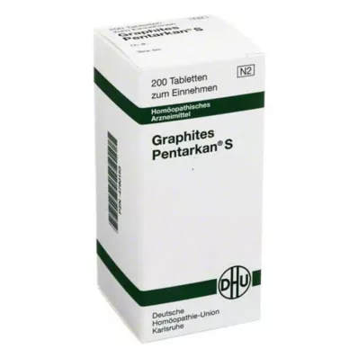 GRAPHITES PENTARKAN Comprimés S, 200 pièces
