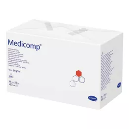 MEDICOMP Non-tissé composite non stérile 10x20 cm 4 plis, 100 pcs