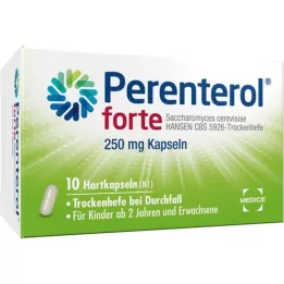 PERENTEROL Forte 250 mg Capsules, 10 pc