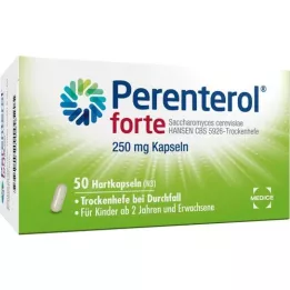 PERENTEROL Forte 250 mg Capsules, 50 pc